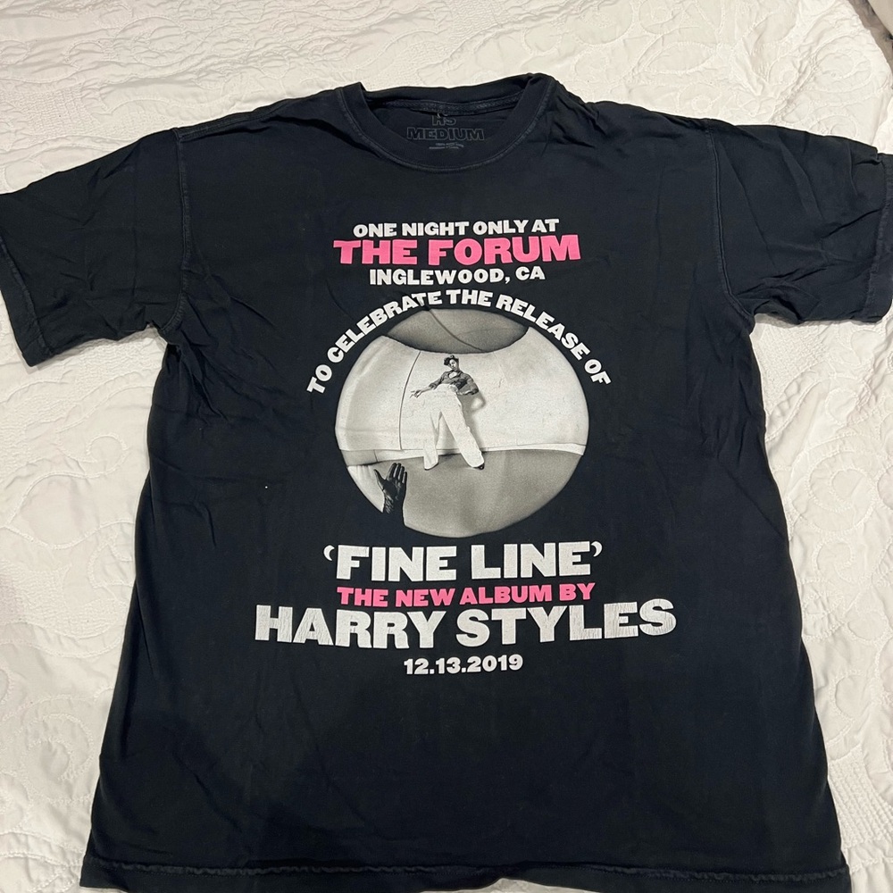 RARE HARRY STYLES FINE LINE ONE NIGHT ONLY ONO TSHIRT THE FORUM